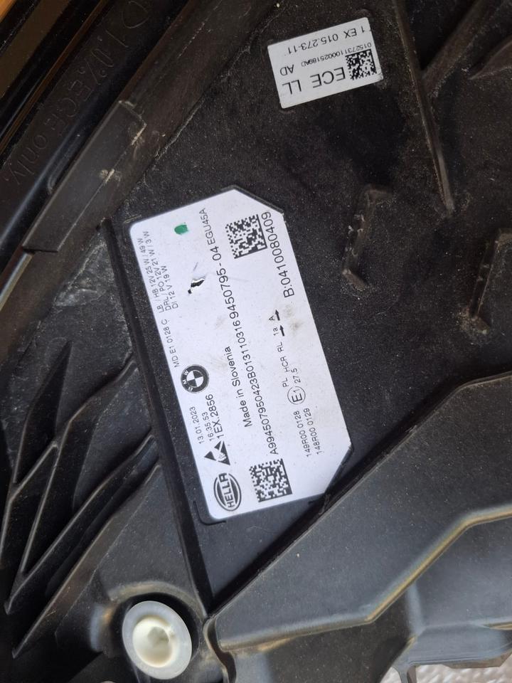 BMW G20/G21 LCI – venstre LED-forlygte 9450795-04 ECE LL, uden dokumenterede styremoduler – foto 5