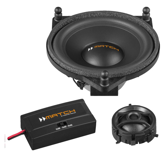MATCH UP C42MB-FRT – 2-vejs komponentsystem