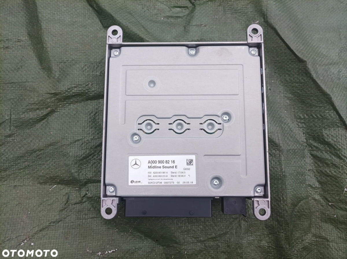 Mercedes C-Klasse W205 – Midline Sound E forstærker, A0009008216