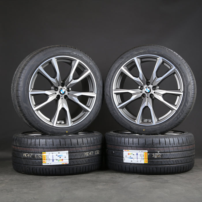 BMW X7 G07 Styling 755M 22″ originale sommerhjul – sæt med 4