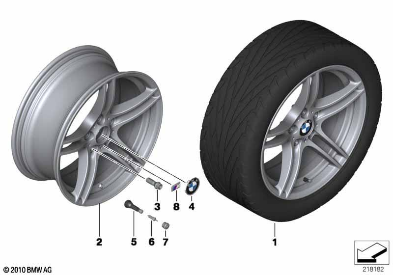 BMW Styling 313 – 3 Series E90, 3 Series E90 LCI, 3 Series E91 19″ – originale fælge
