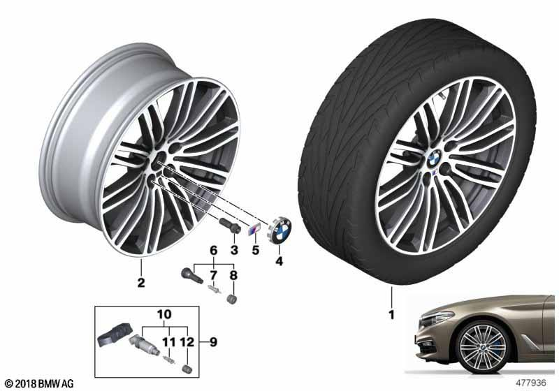 BMW Styling 664 – 5 Series G30, 5 Series G31 19″ – originale fælge