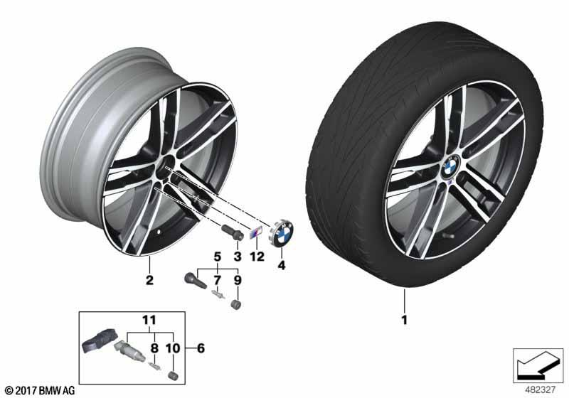 BMW Styling 719M – 1 Series F20, 1 Series F20 LCI, 1 Series F21 18″ – originale fælge