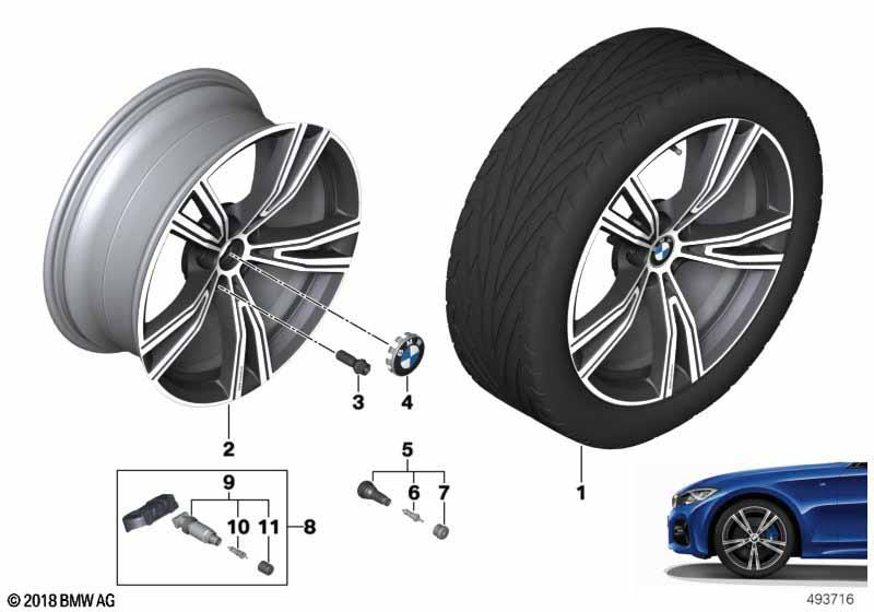 BMW Styling 793I – 3 Series G20, 3 Series G20 LCI, 3 Series G21 19″ – originale fælge