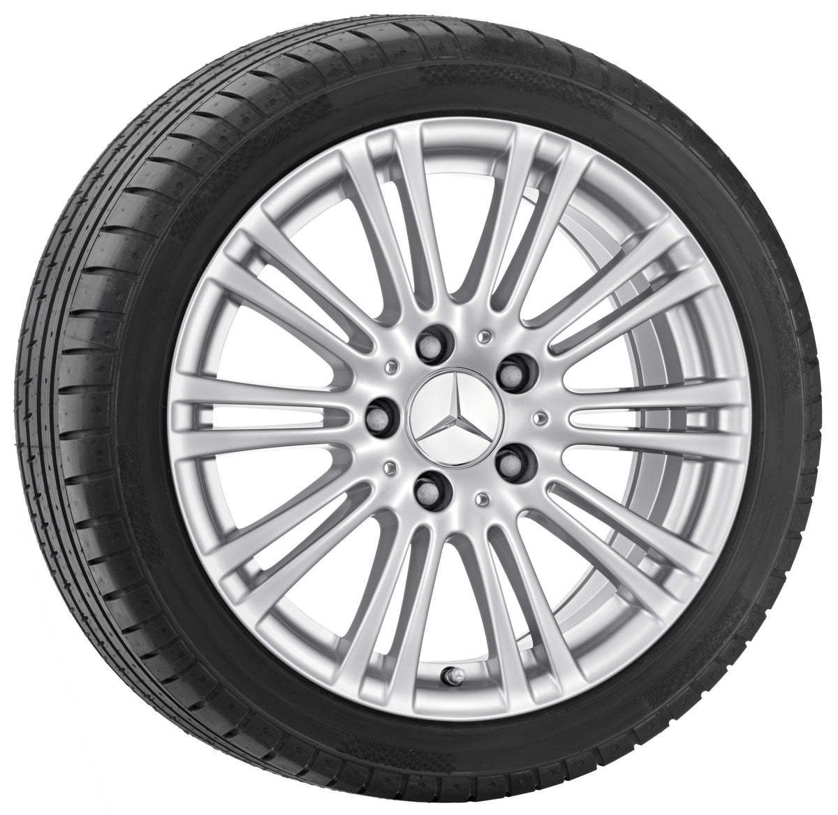 Mercedes-Benz 10-dobbelteger fælg – A2124010302 17″ – originale fælge