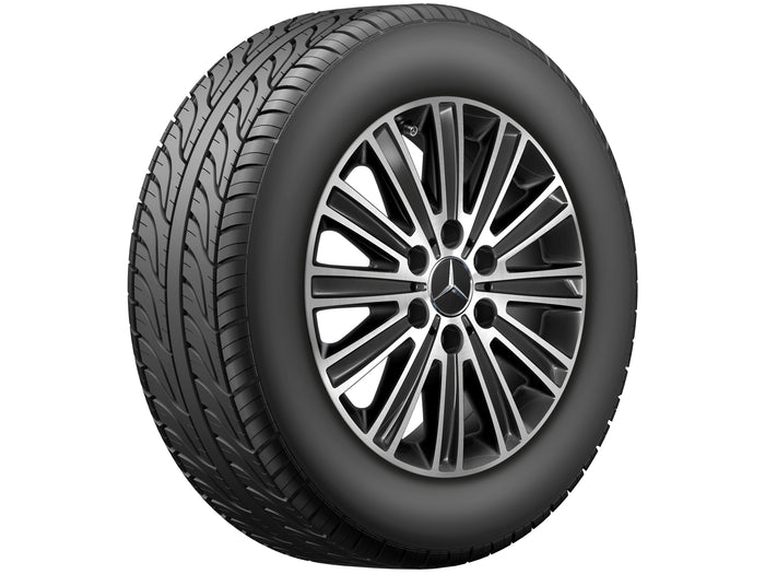 Mercedes-Benz 12-spoke fælg – A9074015300 17″ – originale fælge