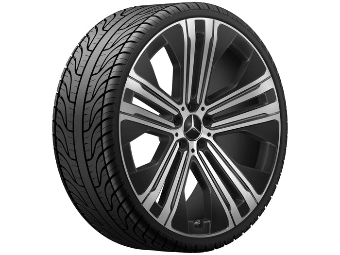 Mercedes-Benz 5-dobbelteger fælg, Aero – A2974011200 22″ – originale fælge