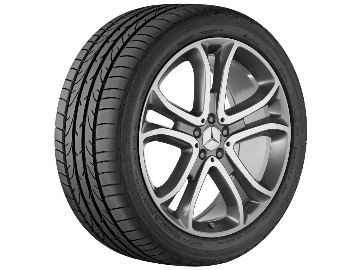 Mercedes-Benz 5-dobbelteger fælg, High-sheen finish – A1664012702 21″ – originale fælge