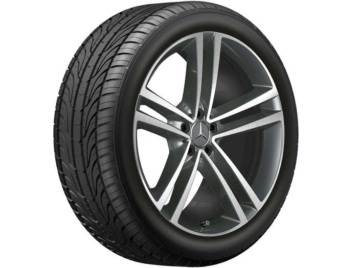 Mercedes-Benz 5-dobbelteger fælg, High-sheen finish – A1674011100 21″ – originale fælge