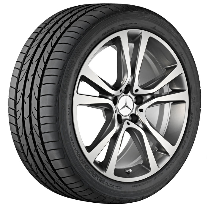 Mercedes-Benz 5-dobbelteger fælg, High-sheen finish – A2074011902 19″ – originale fælge