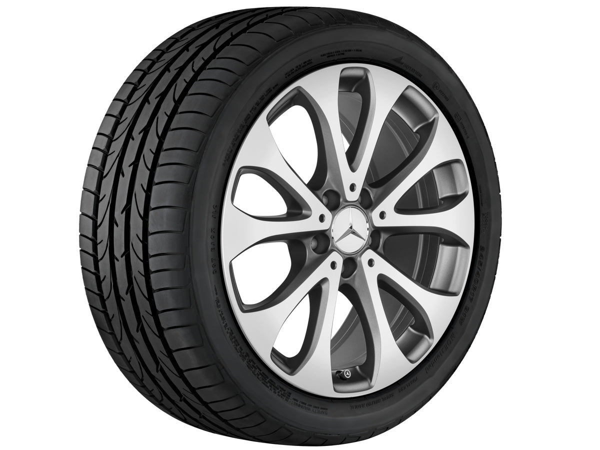 Mercedes-Benz 5-dobbelteger fælg, High-sheen finish – A2534011500 18″ – originale fælge