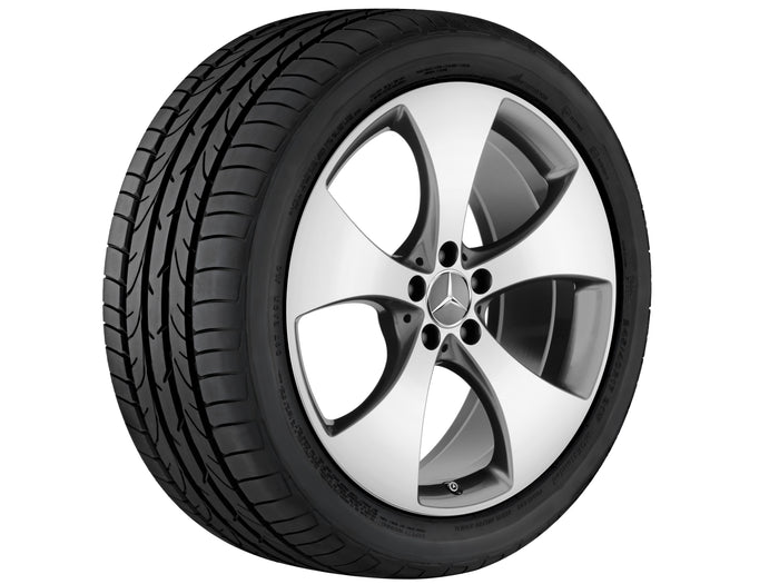 Mercedes-Benz 5-eger fælg, High-sheen finish – A2924010500 21″ – originale fælge