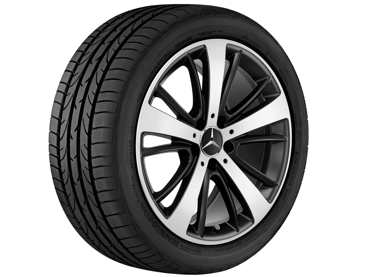Mercedes-Benz 5-eger fælg, with additional spokes – A1724011700 18″ – originale fælge