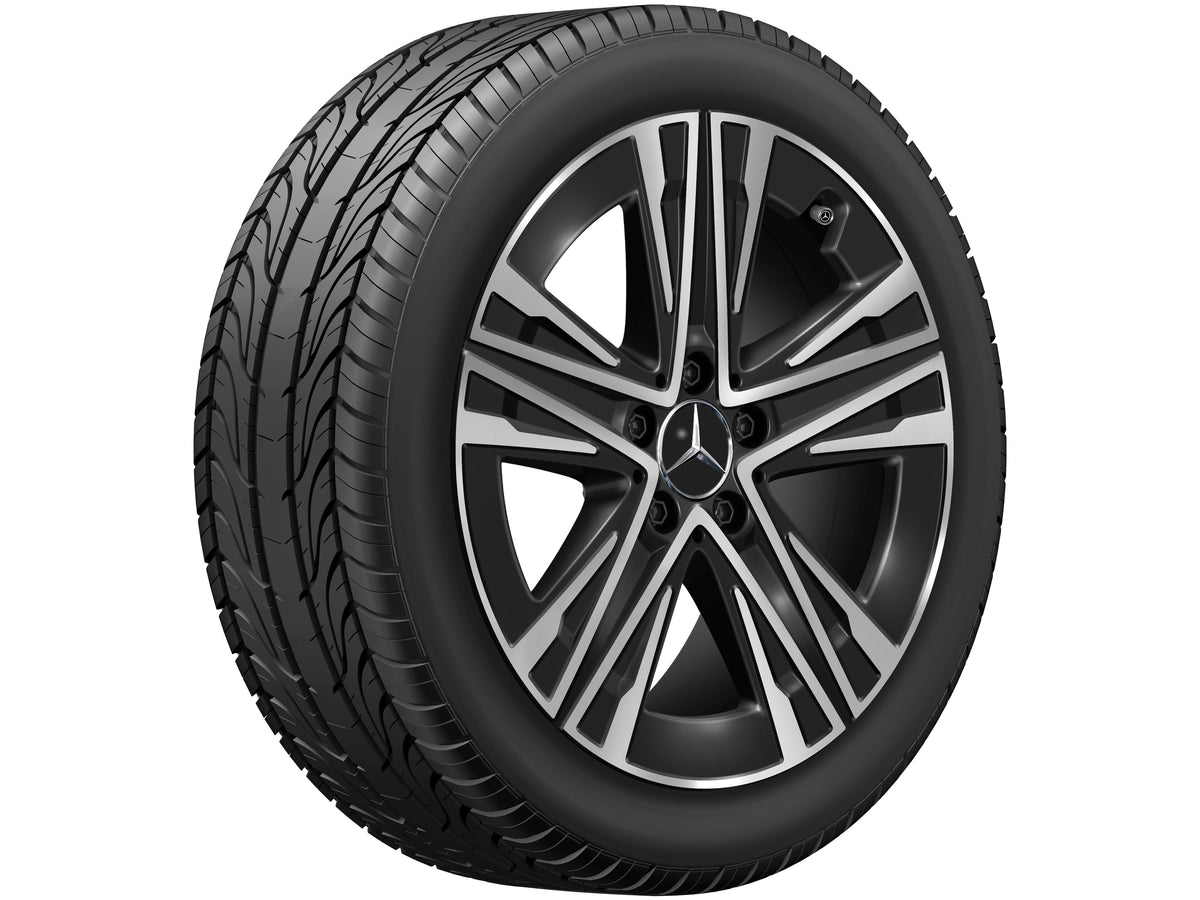 Mercedes-Benz 5-W spoke fælg, Aero – A1744010200 18″ – originale fælge
