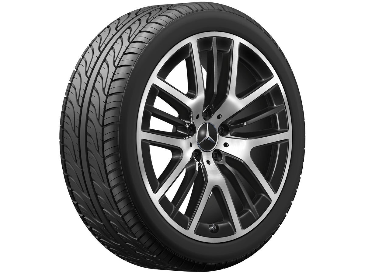 Mercedes-Benz 5-Y-eger fælg, with additional spokes – A2574013400 19″ – originale fælge