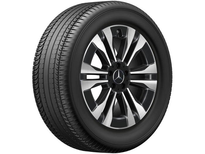 Mercedes-Benz 6-dobbelteger fælg, Aero – A1674014800 19″ – originale fælge