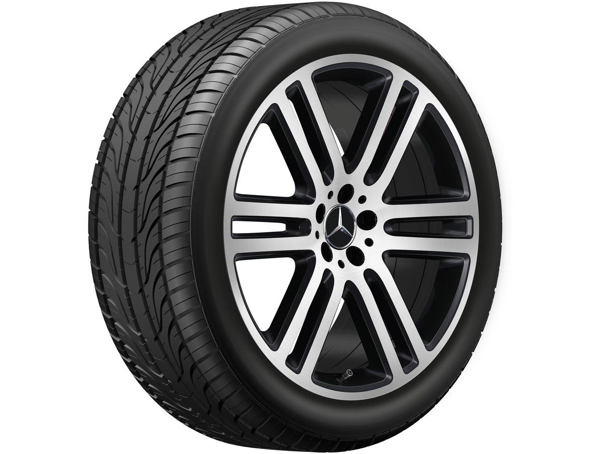 Mercedes-Benz 6-dobbelteger fælg, High-sheen finish – A1674012800 21″ – originale fælge
