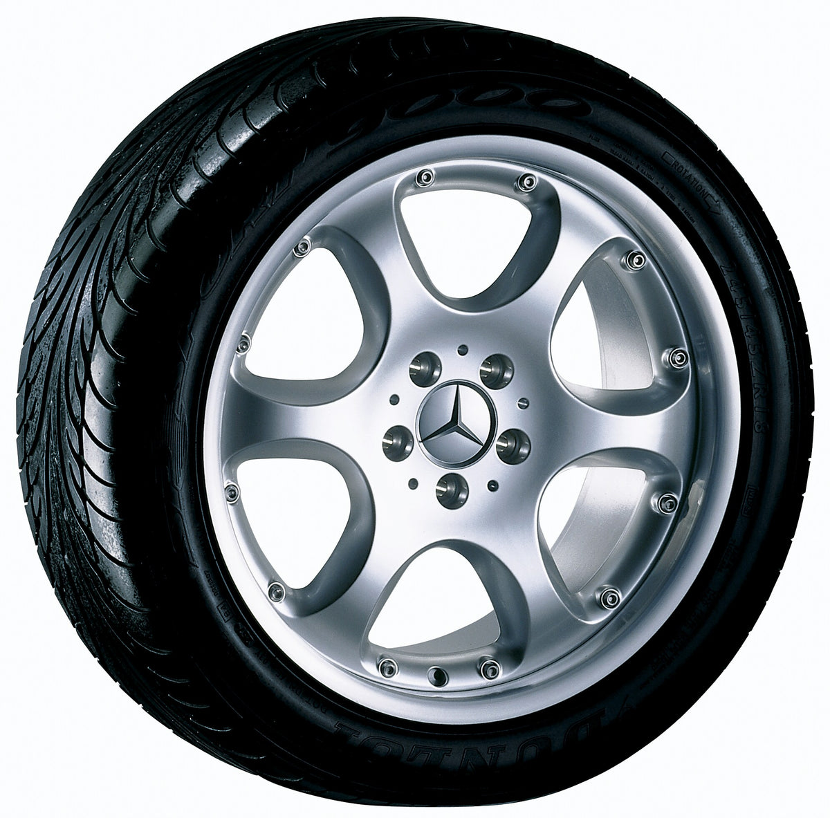 Mercedes-Benz 6-hole fælg, Albireo, Multipiece – B66471451 18″ – originale fælge