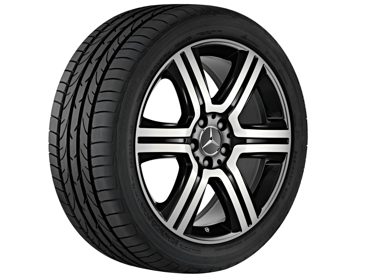 Mercedes-Benz 6-spoke fælg, High-sheen finish – A2534011600 19″ – originale fælge