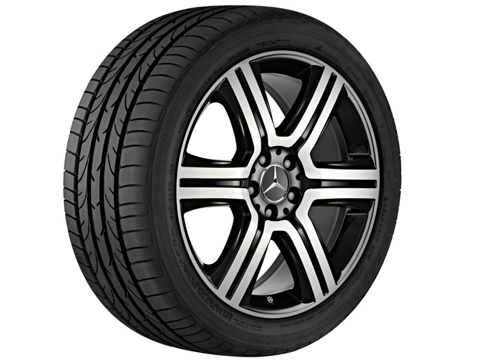 Mercedes-Benz 6-spoke fælg, High-sheen finish – A2534011600 19″ – originale fælge