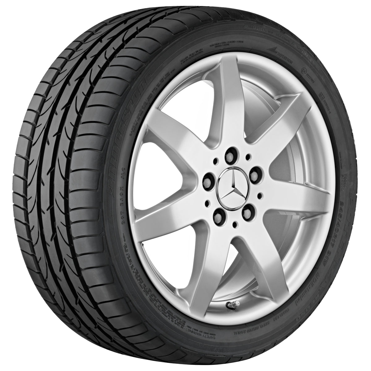 Mercedes-Benz 7-spoke fælg – A2044012700 17″ – originale fælge