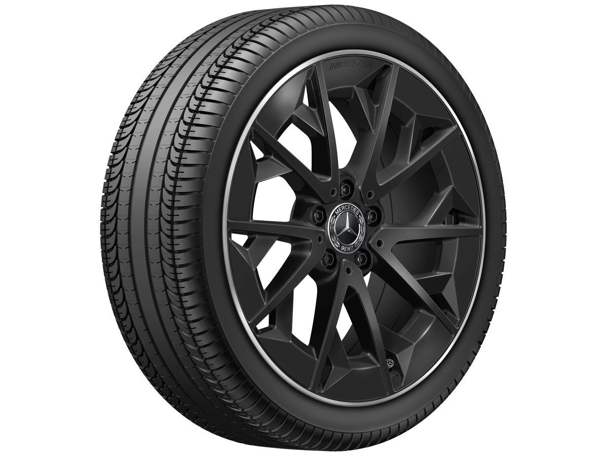 Mercedes-Benz AMG light-alloy fælg, in cross-spoke design – A1744011500 19″ – originale fælge