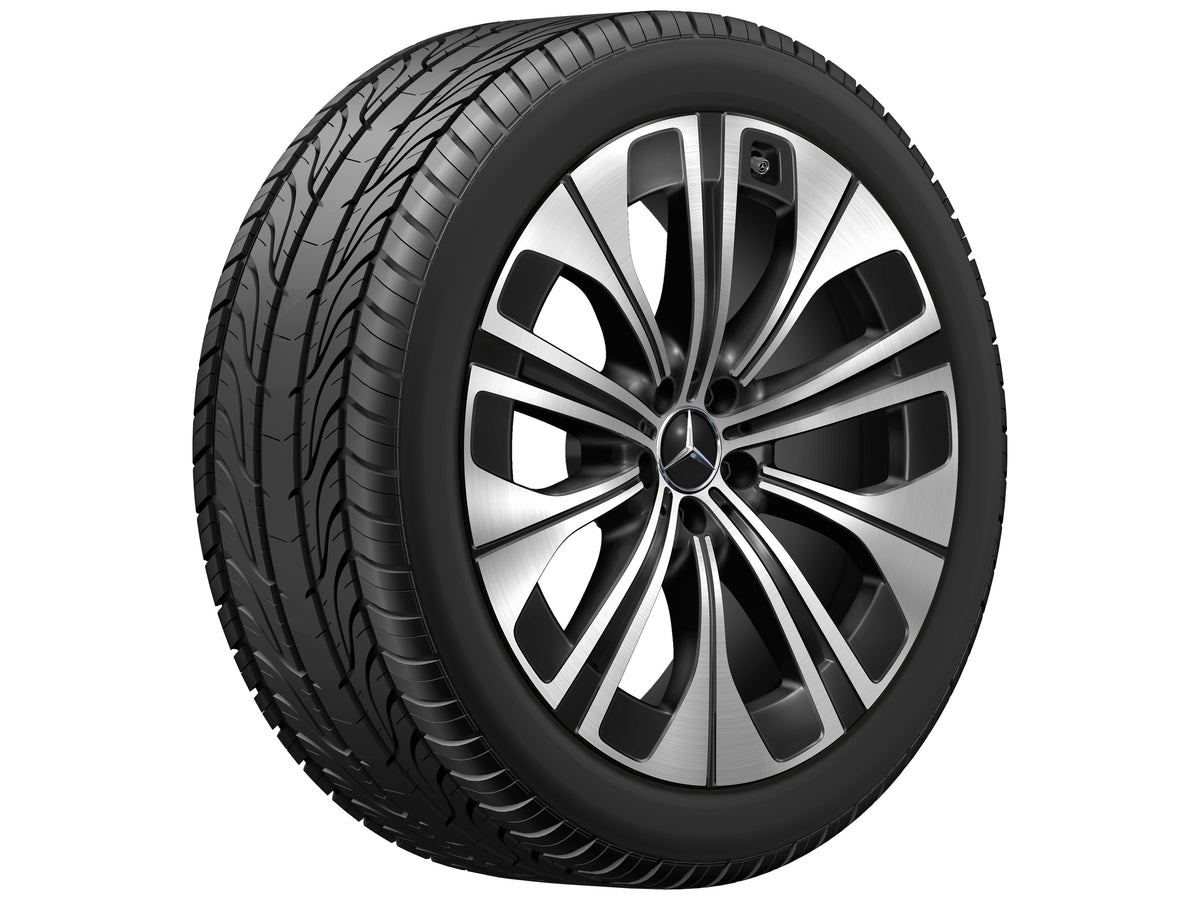 Mercedes-Benz multieger fælg, Aero, High-sheen finish – A2964011200 21″ – originale fælge