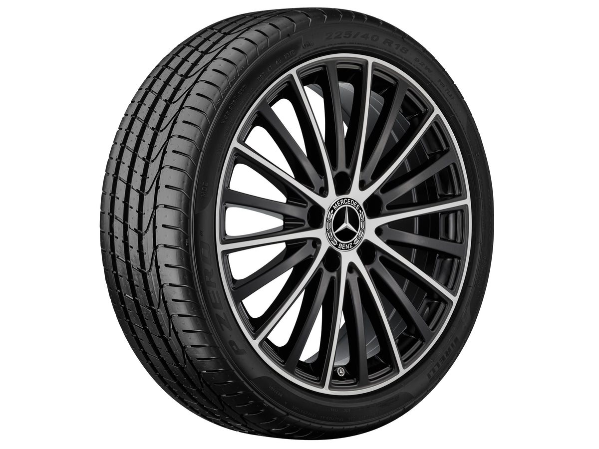 Mercedes-Benz multieger fælg, High-sheen finish – A2054019200 17″ – originale fælge