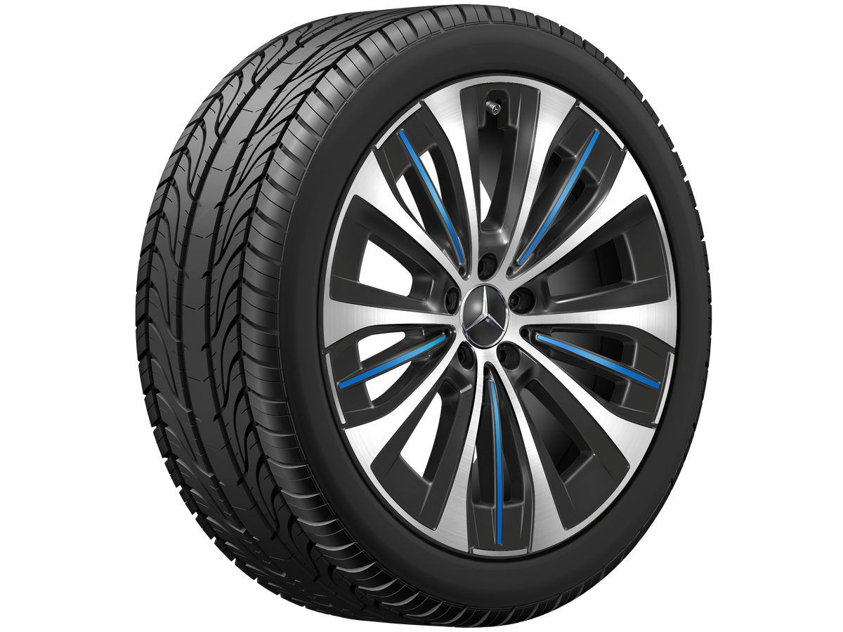 Mercedes-Benz multieger fælg, High-sheen finish – A2954011800 20″ – originale fælge