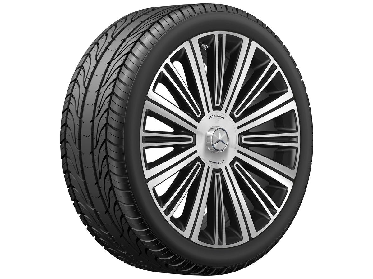 Mercedes-Benz multieger fælg, with additional spokes, High-sheen finish – A1674016000 22″ – originale fælge