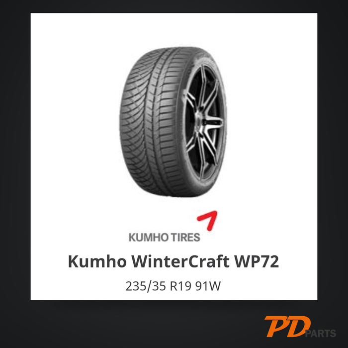 Kumho WinterCraft WP72 235/35 R19 91W