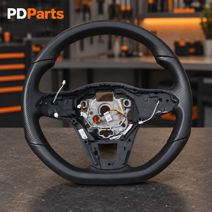 VW Golf 8 / T-Roc / T-Cross læderrat 5H0419093B – brugt