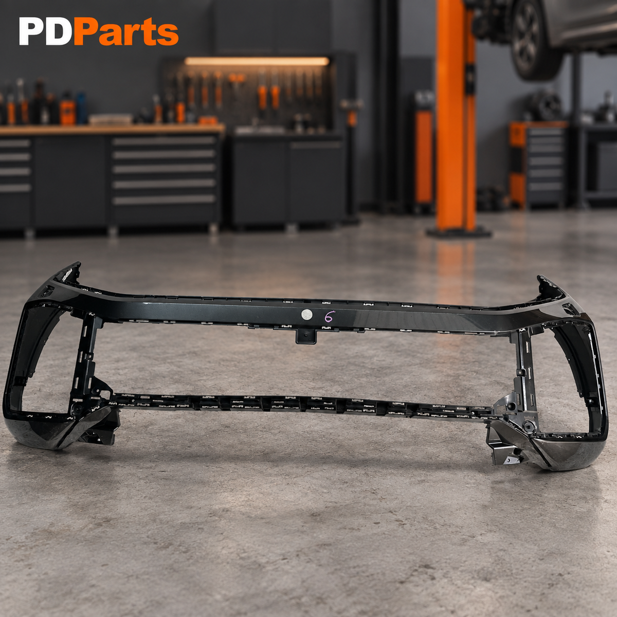 VW Touareg III facelift R-Line forkofanger 760807221G – brugt