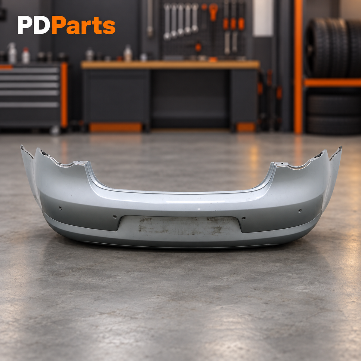 VW Eos bagkofanger med PDC-huller, LA7W – brugt