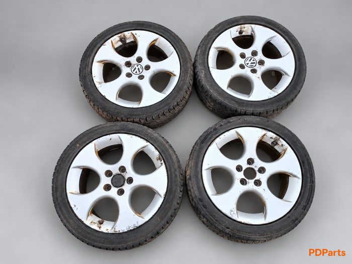 VW Denver 17″ – 1K0601025AC – 4 originale brugte fælge