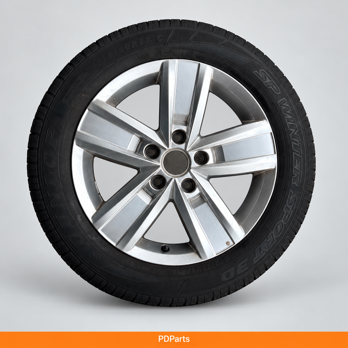 VW Devonport 17″ – 7E0601025AA – sæt med 4 brugte fælge