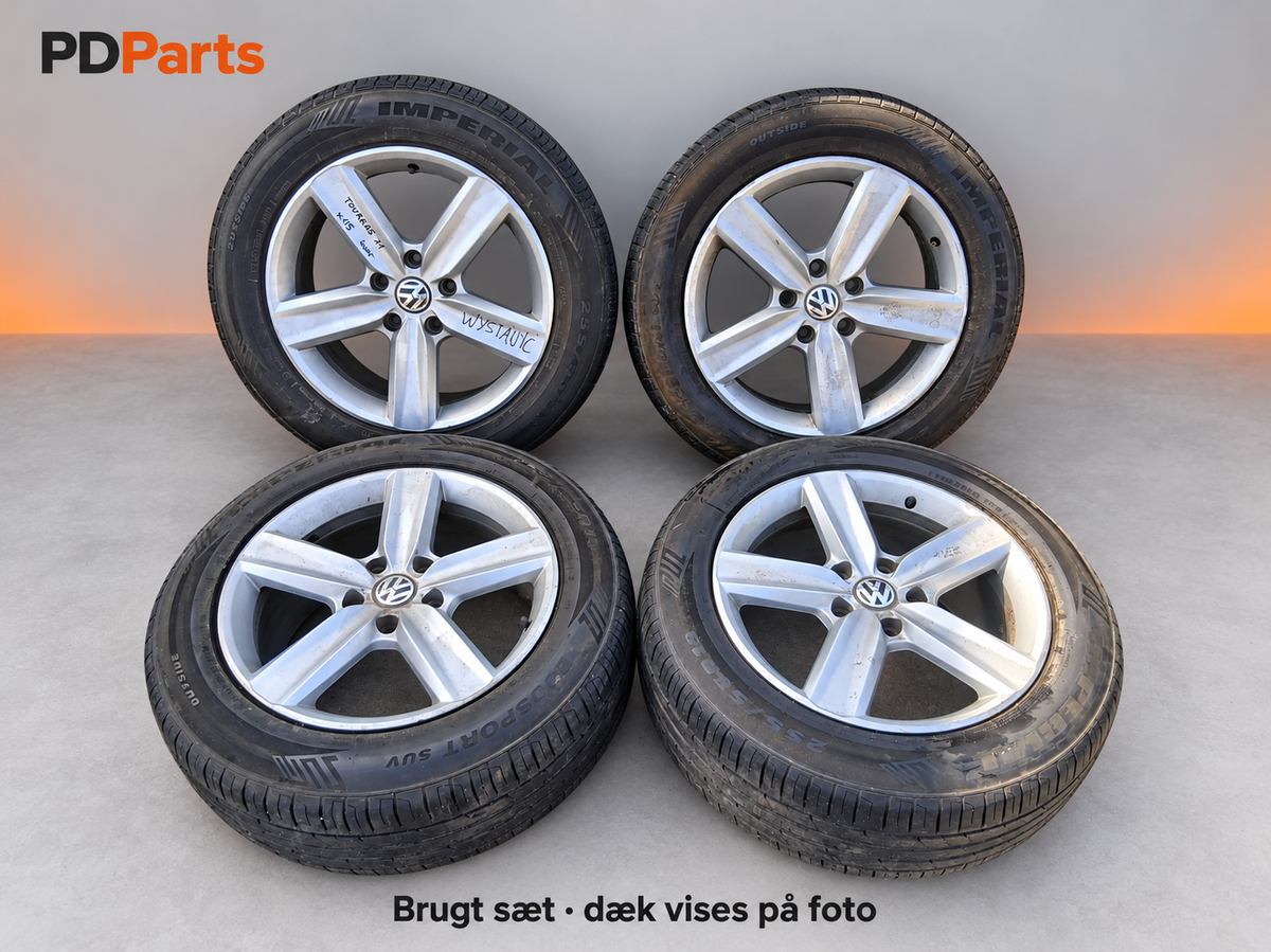 VW Girona 19″ – 4 brugte originale fælge – 5×130