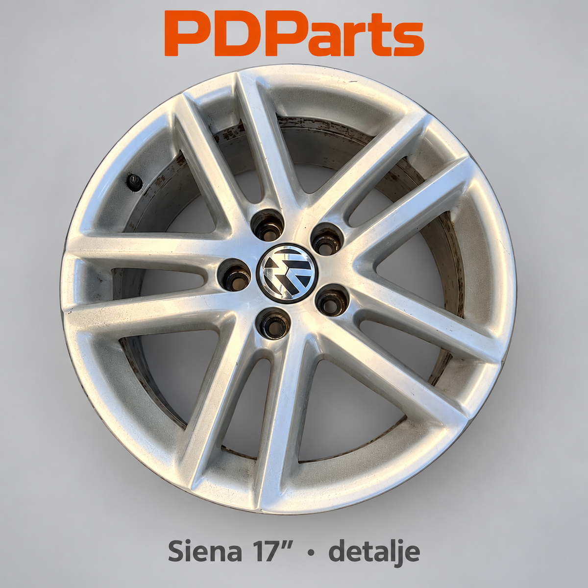 VW Siena 17″ – 3C0601025R – 4 fælge uden dæk