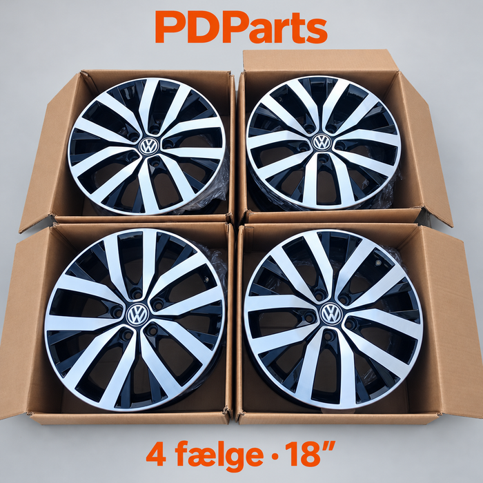 VW Toluca 18″ – 7E0601025H – 4 fælge uden dæk