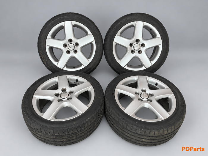 VW Zandvoort 17″ – 1K0601025B – 4 originale brugte fælge