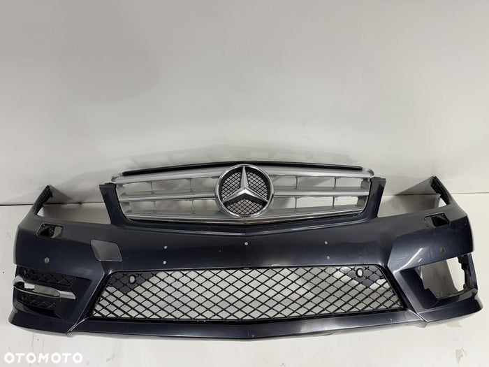 Mercedes C-Klasse W204 facelift AMG – forkofanger med grill, A2048807847