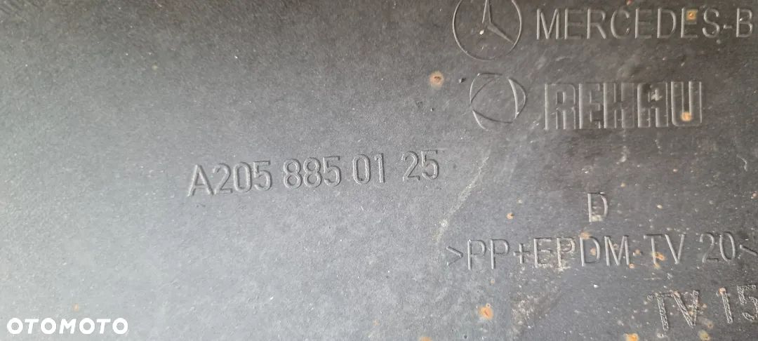 Mercedes W205 forkofanger A2058850125 – støbt Mercedes-Benz originalnummer