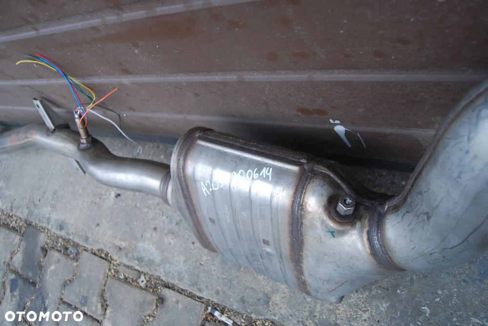 Mercedes C-Klasse W205 2.2 diesel – mellemsektion til udstødning