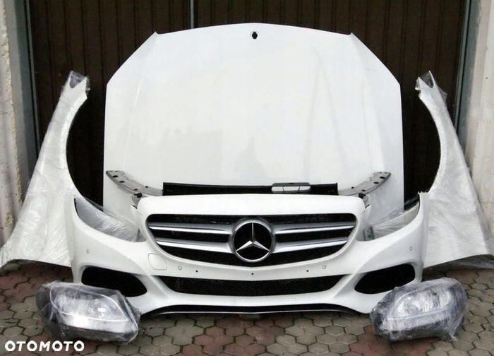Mercedes C-Klasse W205 – frontsæt med H7-lygter