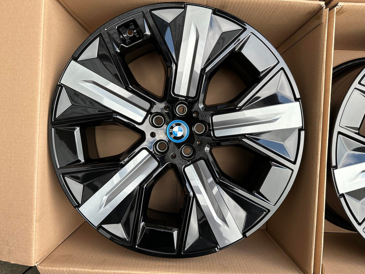 BMW iX 21″ originale fælge – sæt med 4 – uden dæk – foto 4