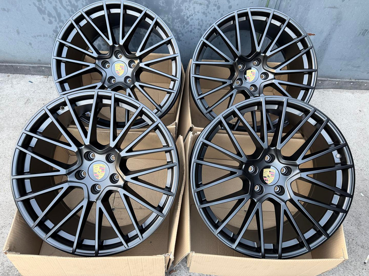 Porsche Cayenne 22″ originale fælge – sæt med 4