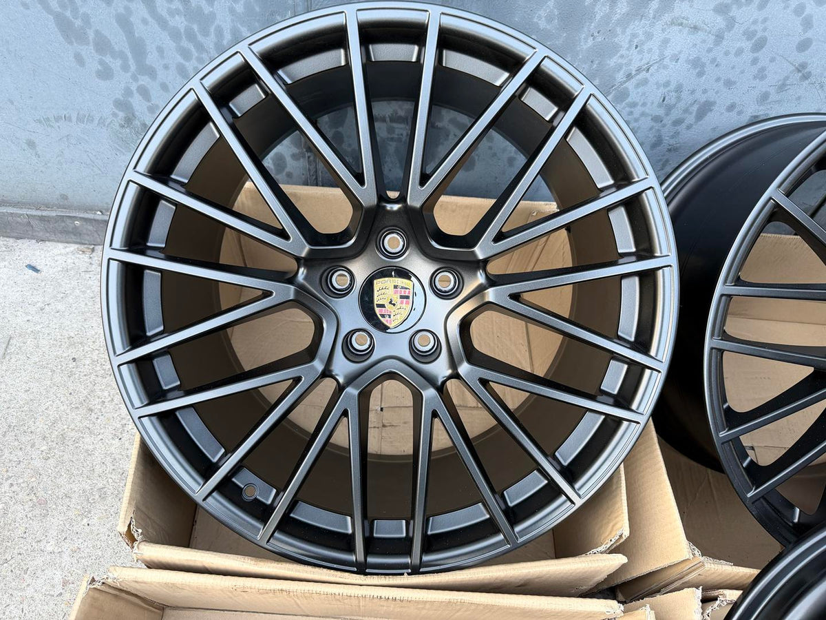 Porsche Cayenne 22″ originale fælge – sæt med 4 – uden dæk – foto 4