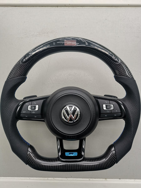 VW carbon/Alcantara/læder Rat