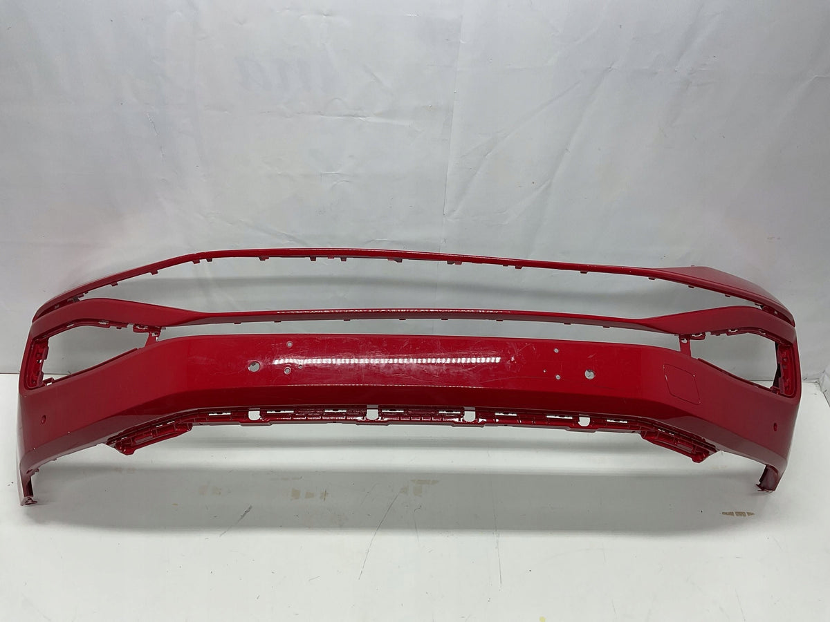 Originalfoto af den konkrete brugte del – VW Passat B8 facelift forkofanger 3G0807221 – brugt